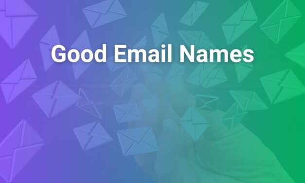 Good Email Names: Smart Formats That Win