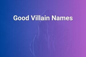 good villain names