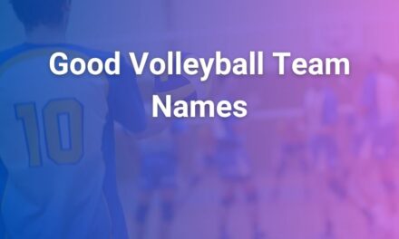 Good Volleyball Team Names Ideas That Stand Out Everywhere