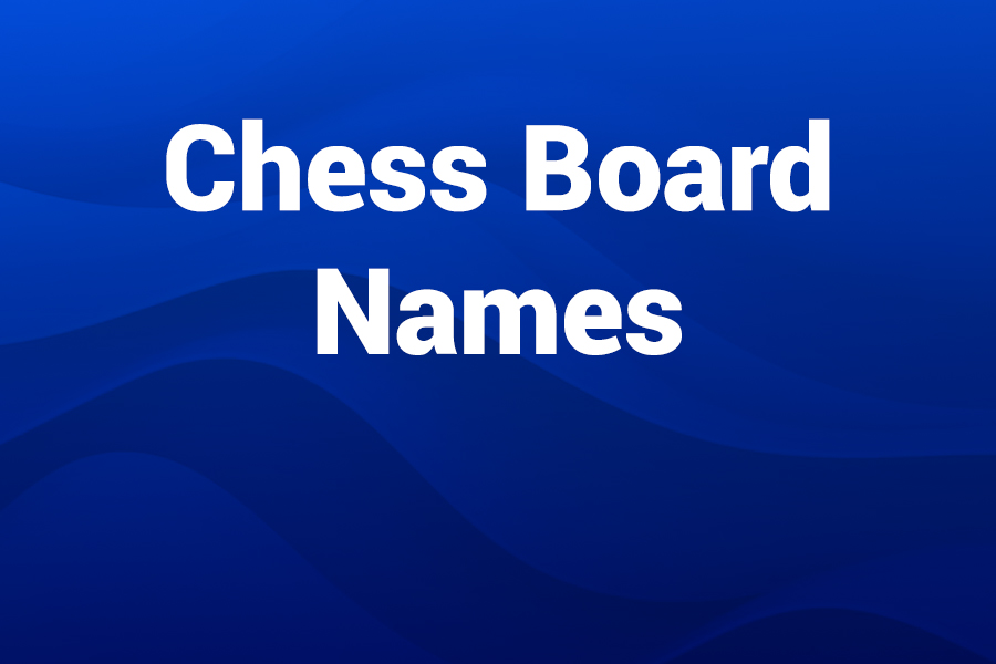 Chess Board Names Explained