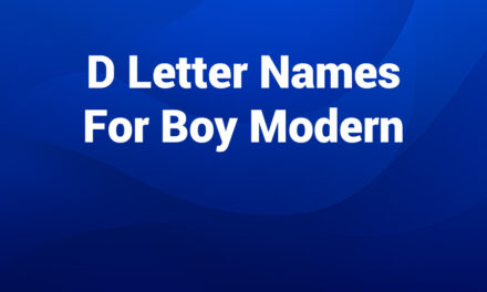 Modern D Letter Names for Boy – Trendy Picks and Meaningful Choices