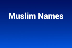 muslim names