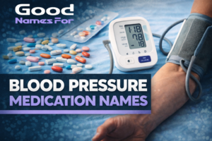 blood pressure medication names