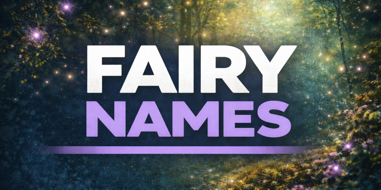 Fairy Names That Capture Magic, Meaning, and Timeless Charm
